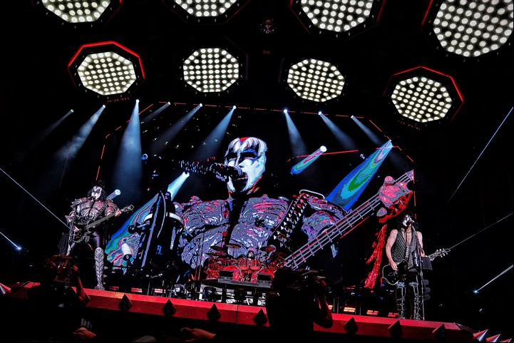Kiss en vivo en el Campo de Polo. Foto: Martin Bonetto.