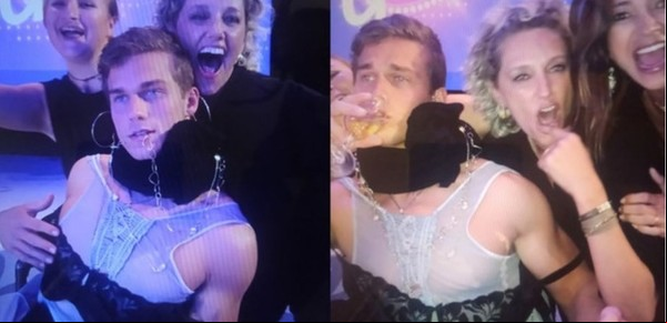 Fotografiaron a un congresista ultra machista con ropa interior de mujer