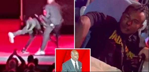 Atacan a Dave Chappelle en pleno show, en medio de sus burlas transfóbicas