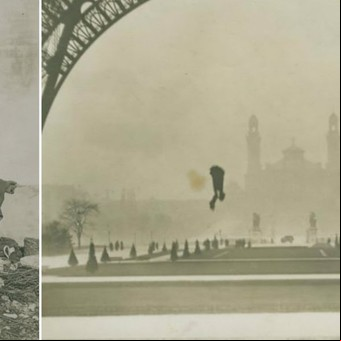 El sastre que creyó que podía volar y se tiró de la Torre de Eiffel
