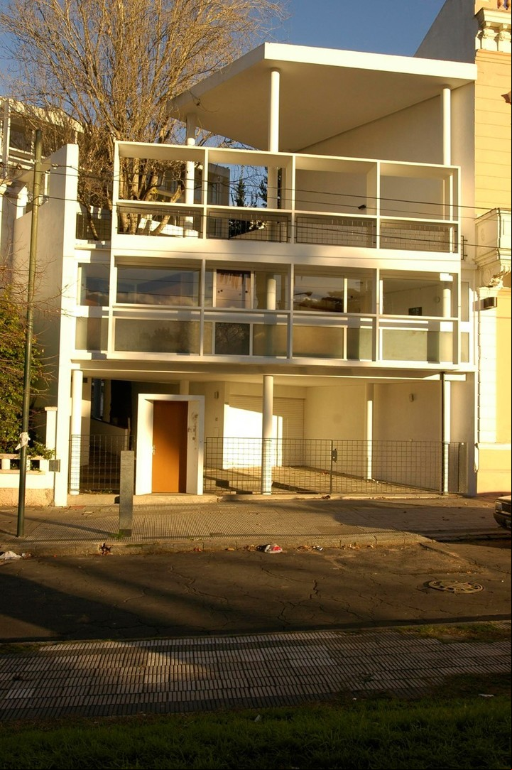 Casa Curutchet, única obra del arquitecto Le Corbusier en América latina. Foto: Archivo Clarín
