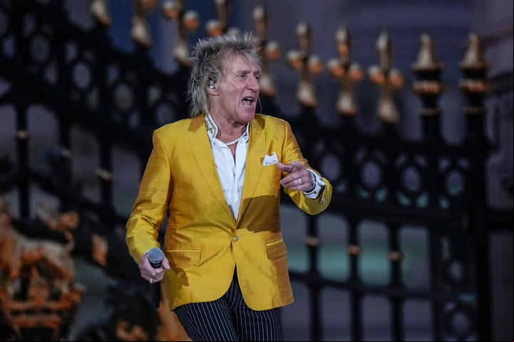 Rod Stewart vendrá a la Argentina en octubre. Foto: AP