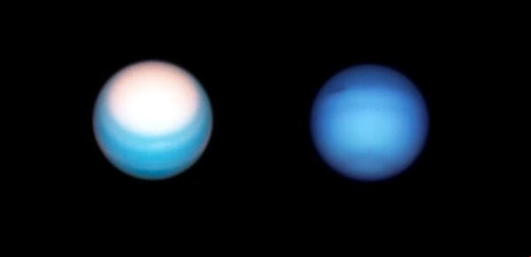 Un estudio científico descubre por qué Urano y Neptuno son de diferentes colores