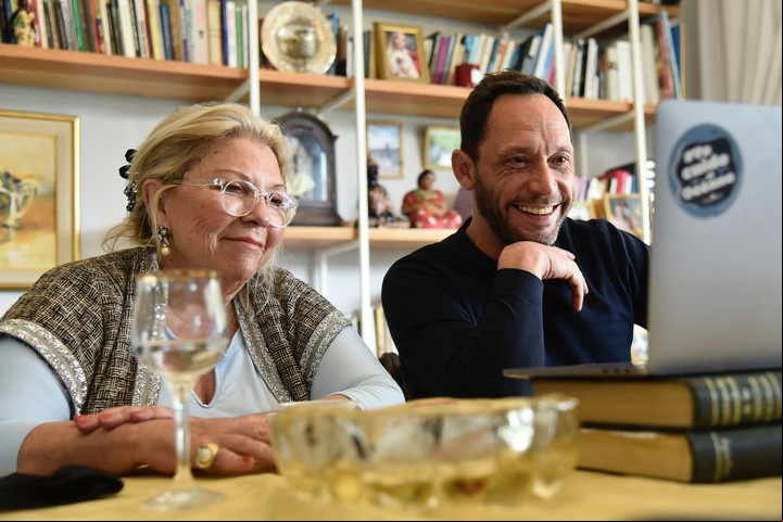 Elisa Carrió y Maximiliano Ferraro, referentes de la Coalición Cívica.