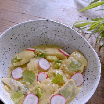Curry de merluza