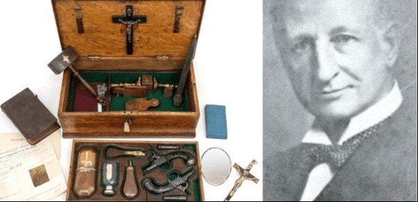Vendieron un antiguo cofre con todos los elementos para matar vampiros
