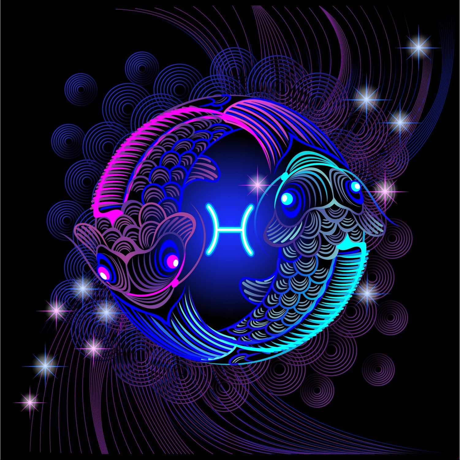 Piscis, Saturno pone a prueba sus ambiciones. Foto: ilustración Shutterstock