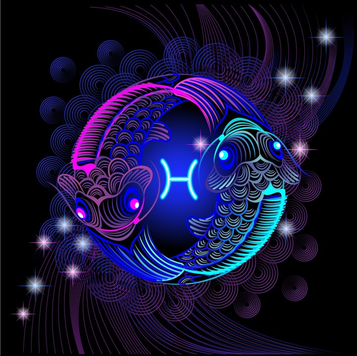 El nodo norte lunar ingresó a Piscis y nos llevará a conectar con una mirada que percibe lo intangible. Foto: ilustración Shutterstock