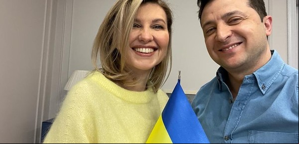En medio de la guerra, los Zelenski posan para Vogue