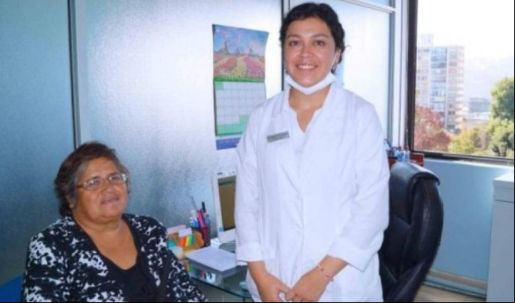 La chilena Elizabeth Ogaz estaba muy mal de salud.