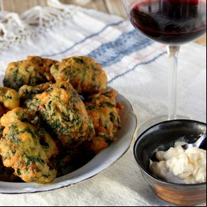Buñuelos de espinaca