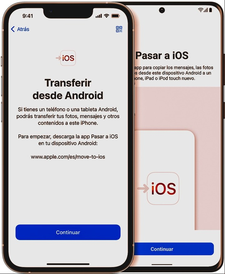 Cómo mover datos desde un iPhone a un Android.