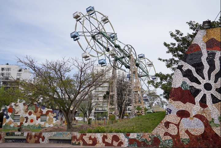 El parque de diversiones cerró en 2001, pero en 2007 hubo una fugaz reapertura. Foto Guillermo Rodríguez Adami