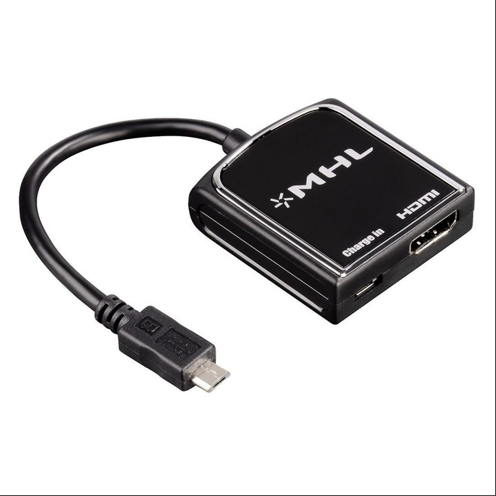 El adaptador MHL es el método más simple y efectivo.