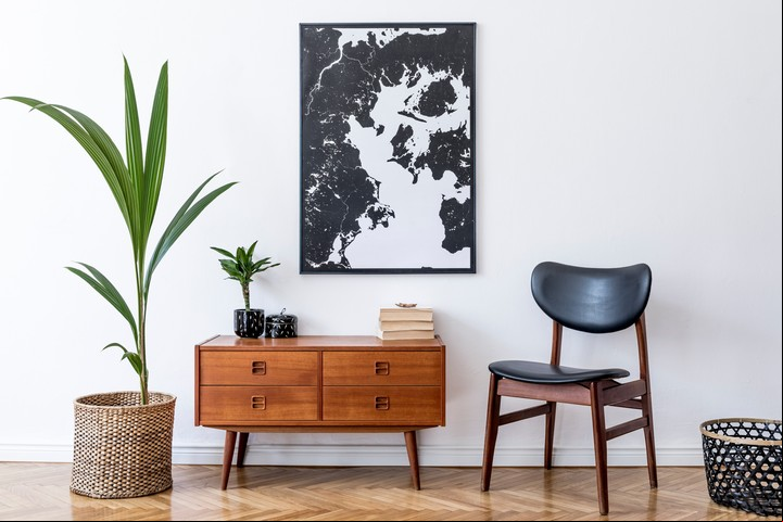 Existen múltiples alternativas para no romper las paredes de casa. Foto: Shutterstock.