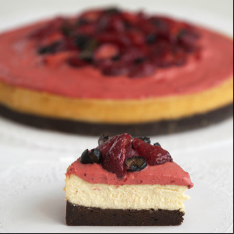Cheesecake de frutilla