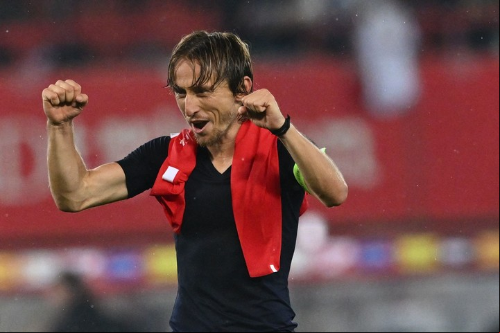 Modric el motor de Croacia que llega bien al Mundial.
Foto: AFP