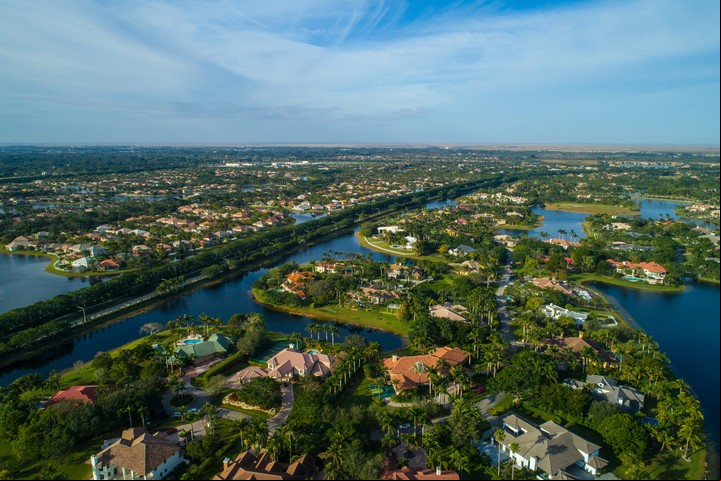 Weston, en Florida, suele ofrecer altos salarios Foto Shutterstock.