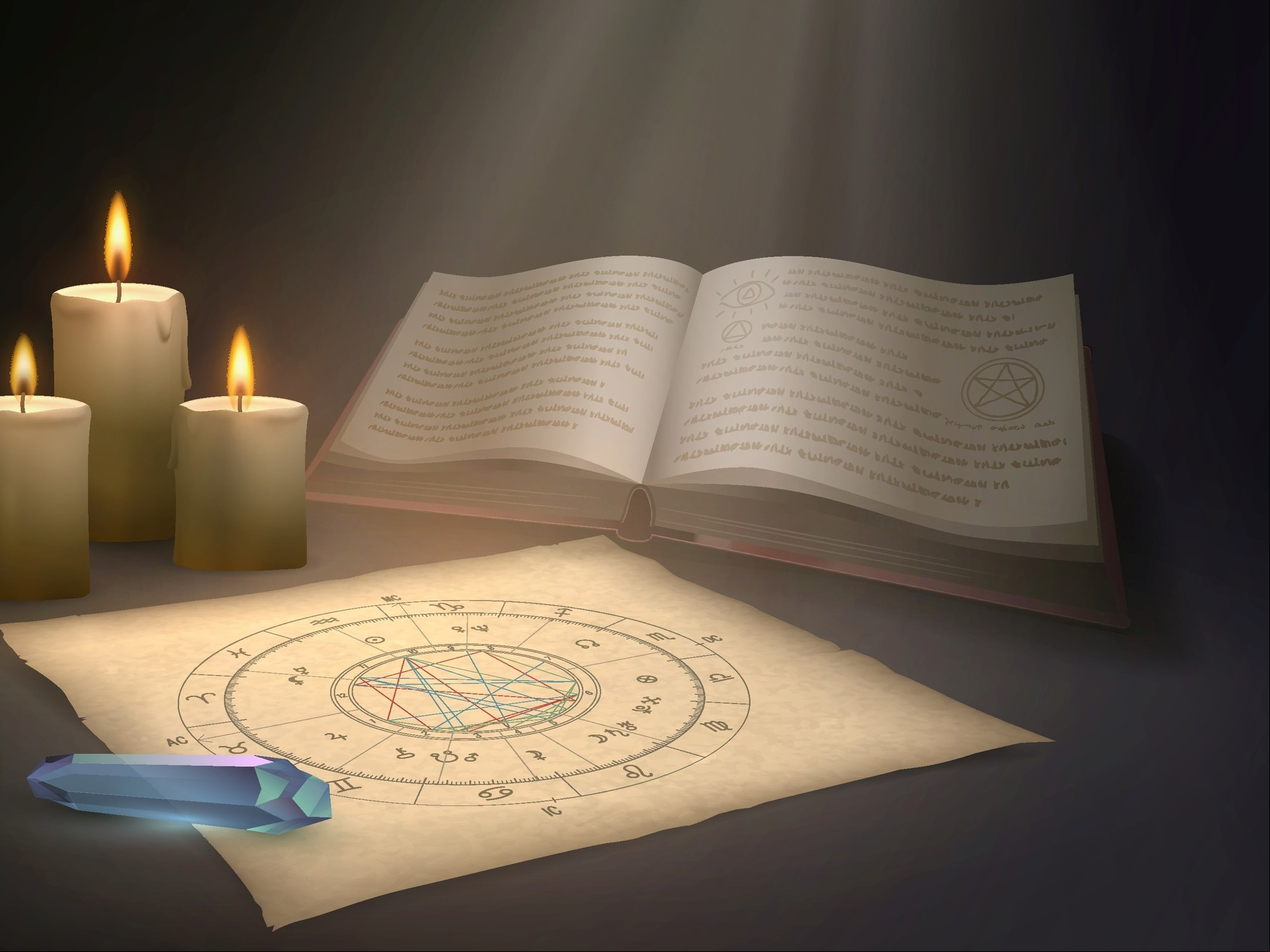 A través de tu carta natal el astrólogo puede ver datos de tu vida previa y las herramientas que esa experiencia te legó. Foto: Shutterstock.