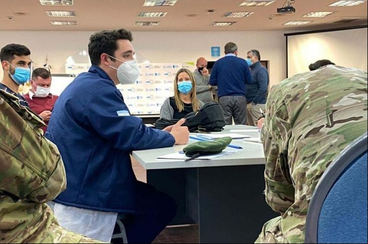 Ignacio Martín, durante la pandemia: llegó a estar a cargo del COE Río Cuarto sin ser médico. Foto Archivo