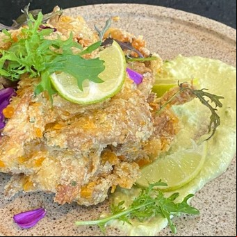 Milanesa de gírgolas