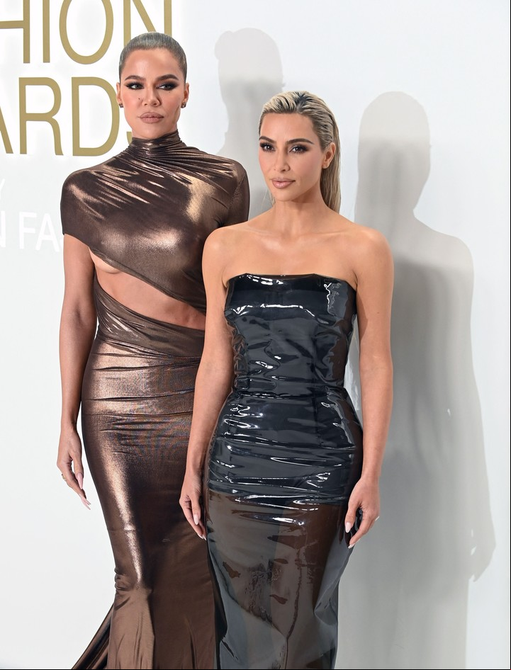 Khloe Kardashian y Kim Kardashian, habitués del medicamento de moda. Foto: AFP