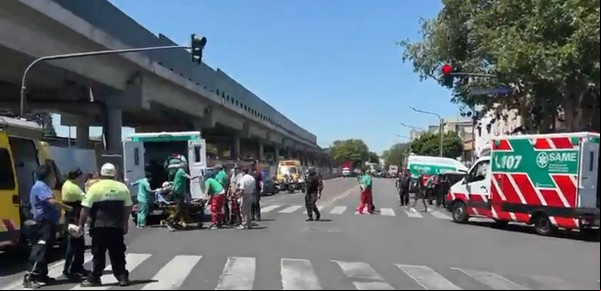 Explosión en una estación de servicio de La Paternal: hay seis personas heridas