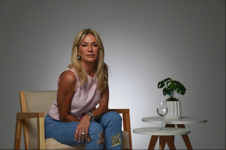 Yanina Latorre y su divertida mirada sobre el Mundial de Qatar, exclusiva para Clarín. Foto: Maxi Failla.