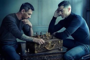 Cristiano Ronaldo habló de la foto viral con Lionel Messi y dejó una frase desafiante