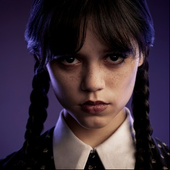"Merlina" se escapó de Los locos Addams para llegar a Netflix de la mano de Tim Burton