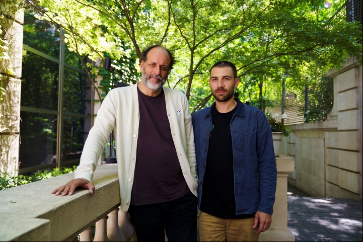 Guadagnino trabaja ahora con el arquitecto Stefano Baisi, quien lo acompañó en este viaje a Buenos Aires. Fotos: Andrés D'Elía.