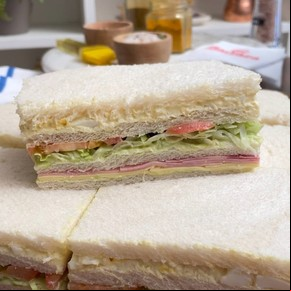 Sándwich de miga casero