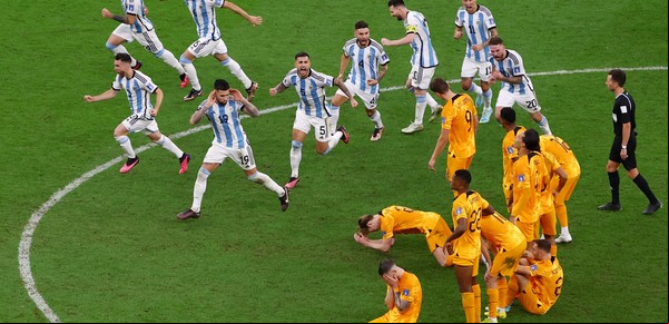 La escena en los penales que explica la bronca de los argentinos: ¿fue "antideportiva" la actitud de los neerlandeses?