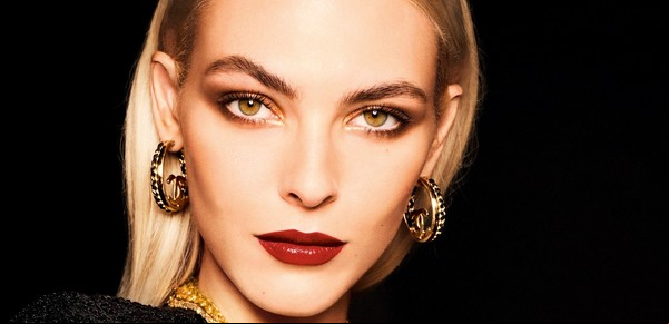 Make up para las Fiestas: mucho glitter y bocas rojas