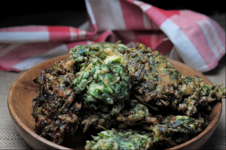 Buñuelos de acelga.