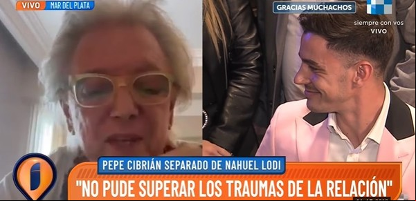 Pepito Cibrián anunció su separación de Nahuel Lodi y avisó: "Ahora volveré a Tinder"