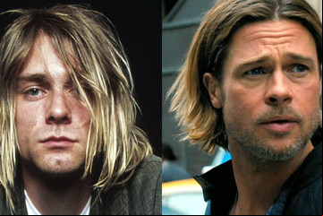 Brad Pitt quería hacer una película sobre Kurt Cobain, pero Courtney Love lo impidió