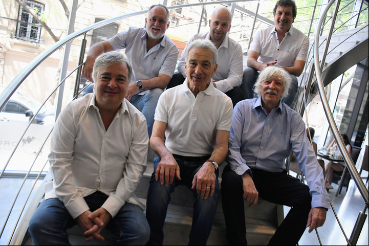 Les Luthiers en Rosario, tras el estreno de su nuevo espectáculo, que ahora dicen que será su despedida. Foto: Juan José García