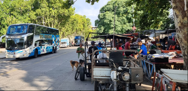 Denuncian una seguidilla de robos a los micros que salen de la Terminal de Retiro