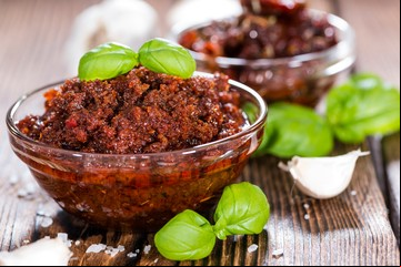 Receta de Pesto de tomates secos
