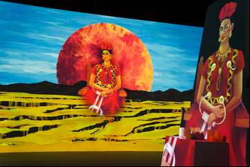 Viaje inmersivo al universo íntimo de Frida Kahlo