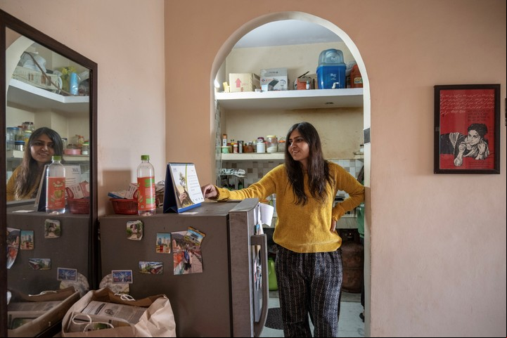 "Creen que las mujeres deben vivir de determinada manera", señaló Nayla Khwaja, de 28 años. Foto: Saumya Khandelwal/The New York Times
