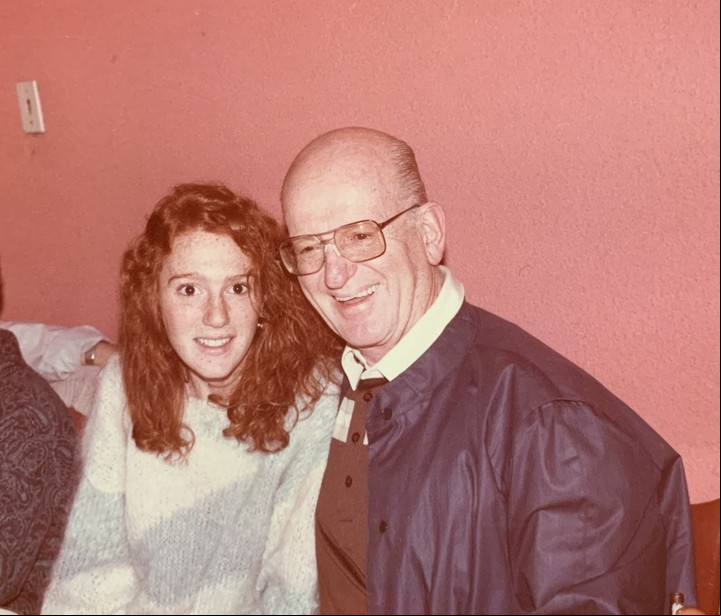 "El abuelo me llevó a conocer el mar... Como los dos éramos pelirrojos, muy blancos, nos quedábamos todo el día adentro de una carpa", recuerda Marina.