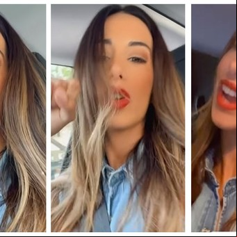 "Yo contigo ya no regreso", cantó Estefi Berardi, en modo Shakira: ¿le dedicó el tema a Fede Bal?