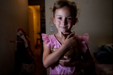 La nueva vida en la Argentina de Sofía, la niña ucraniana que huyó de la guerra