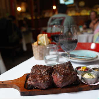 Colita de cuadril a la parrilla