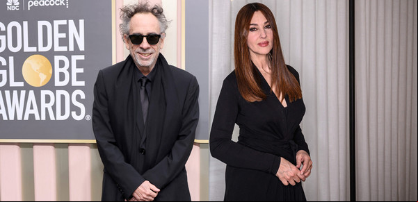 Monica Bellucci y Tim Burton: un inesperado romance descubierto por los paparazzis en París