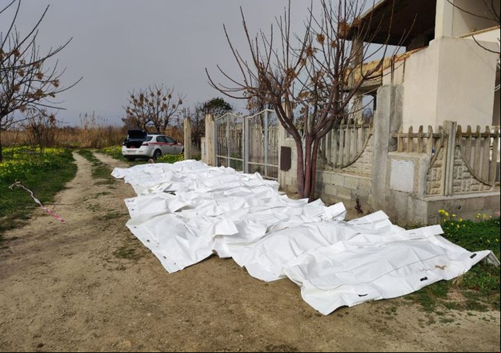 La tragedia frente a la costa de Italia dejó 70 muertos. Foto: AFP