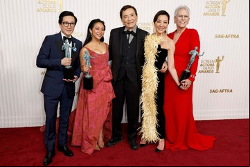 Premios SAG 2023: "Everything Everywhere All at Once" fue la principal ganadora de la noche