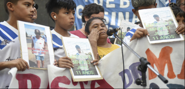 "No demostremos miedo": el reclamo en Rosario por el crimen de Máximo Jerez